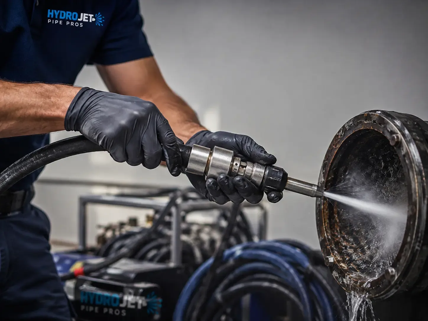 Hydro Jet Pipe Descaling in Huntsville, TX